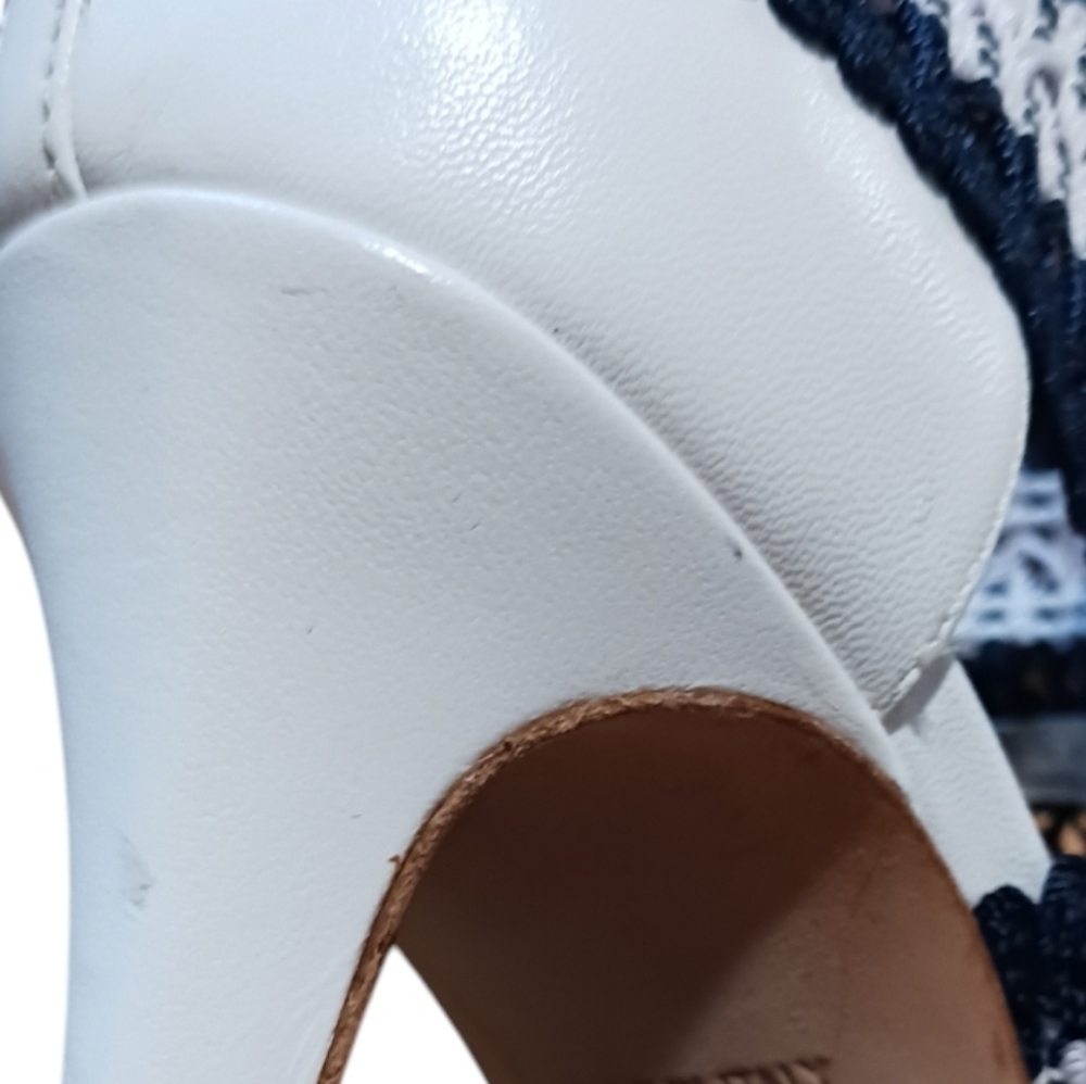 L.K. Bennett Eloise Crochet High Heels - Picture 12 of 14